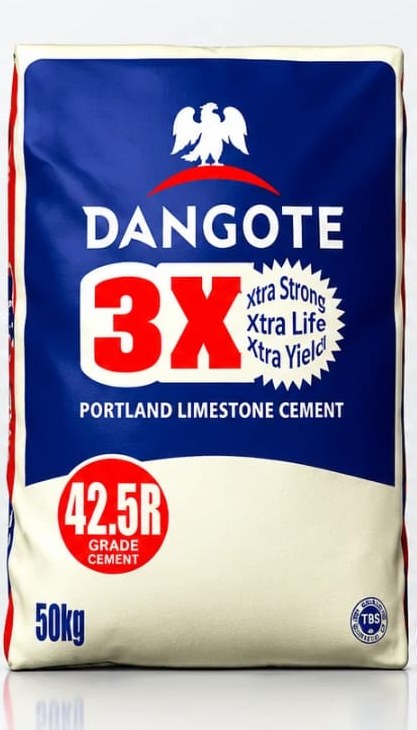 Dangote 3X 42.5R cement bag